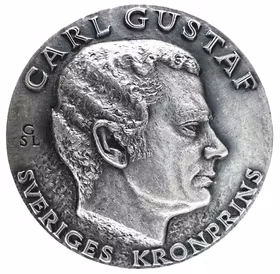 Carl Gustaf som kronprins 1971 av Gunnel Svensson Lundkvist
