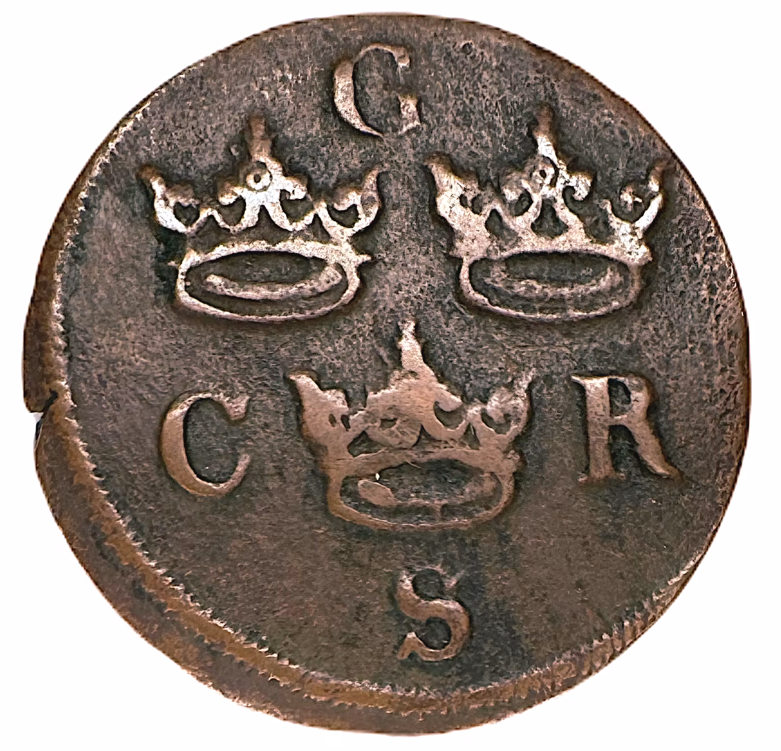 Karl X Gustav - En härligt skarp 1/4 Öring 1655