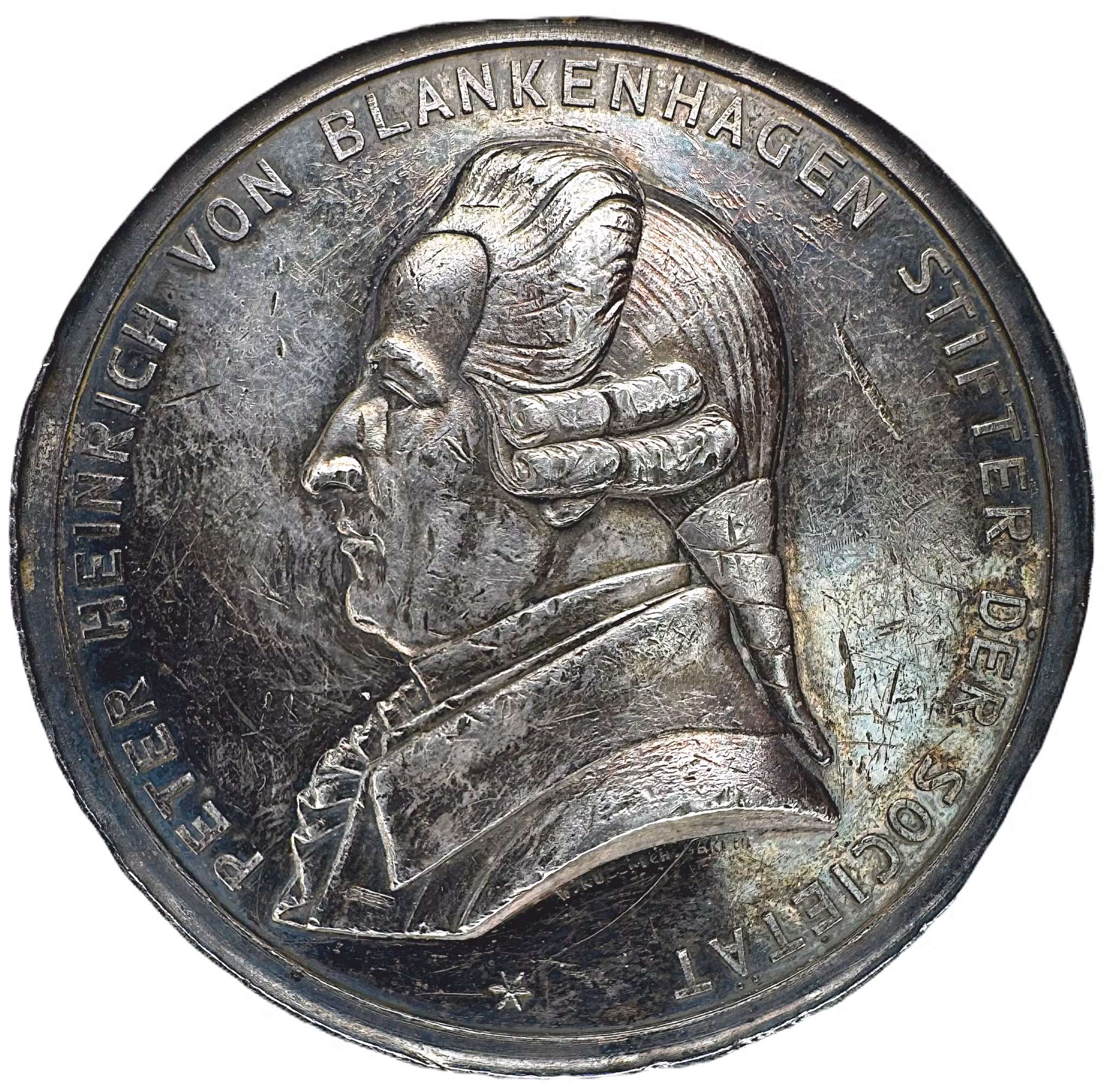 Estland (Livland / Ryssland) - Peter Heinrich von Blankenhagen av Kullrich - grundare av Kejserliga Livländska Välgörenhets- och Ekonomiska Sällskapet