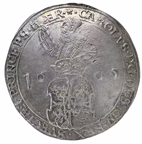 Karl IX - 4 Mark 1605 - Mycket vackert exemplar med lyster