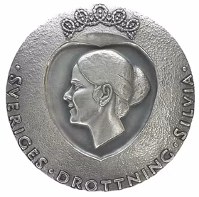 Drottning Silvia 1943-1978 - till minne av kronprinsessans Victoria