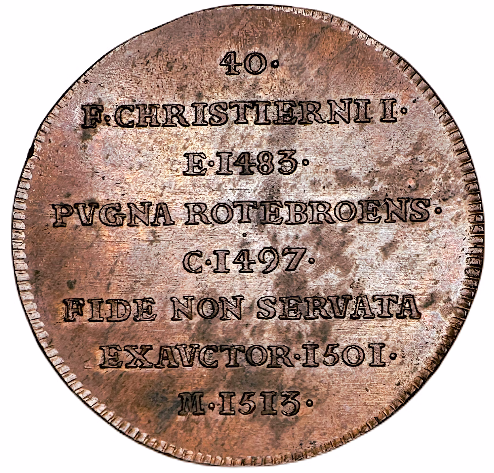 Hedlingers regentlängd Nr 40 - Johan II av Johan Carl Hedlinger