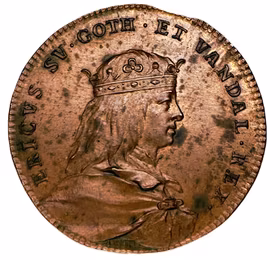 Hedlingers regentlängd Nr 31 - Erik Magnusson av Johann Carl Hedlinger