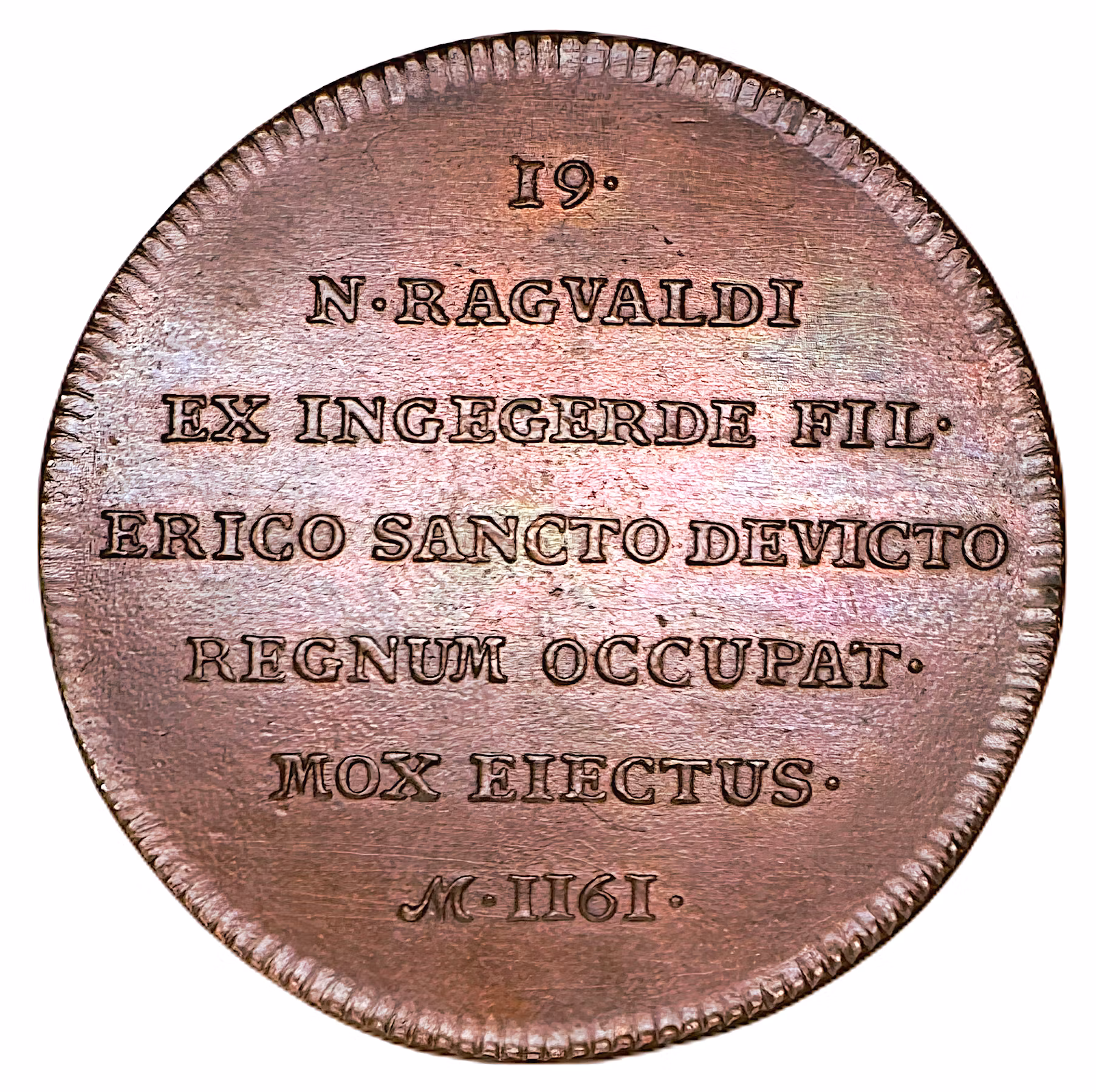 Magnus II ur Hedlingers regentlängd nr 19 av Daniel Fehrman - Ett vackert exemplar