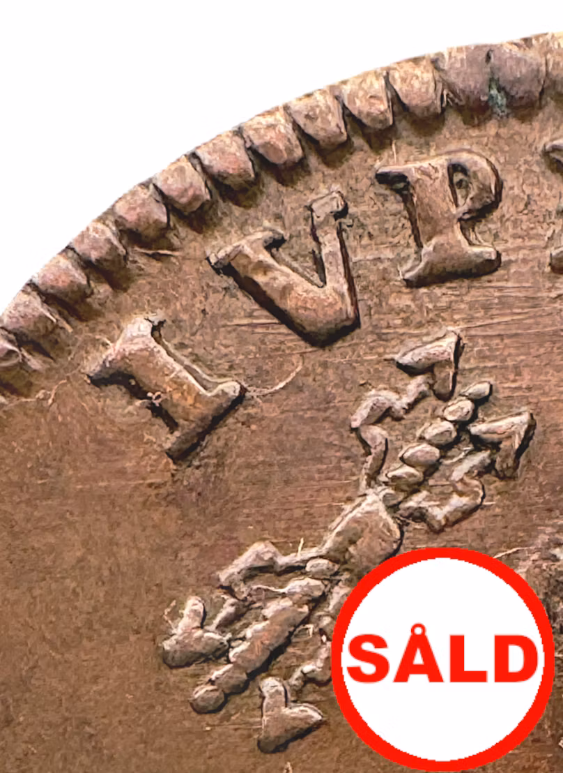 Karl XII - 1 DSM 1718 Jupiter - Ett mycket tilltalande exemplar med fin bottenlyster