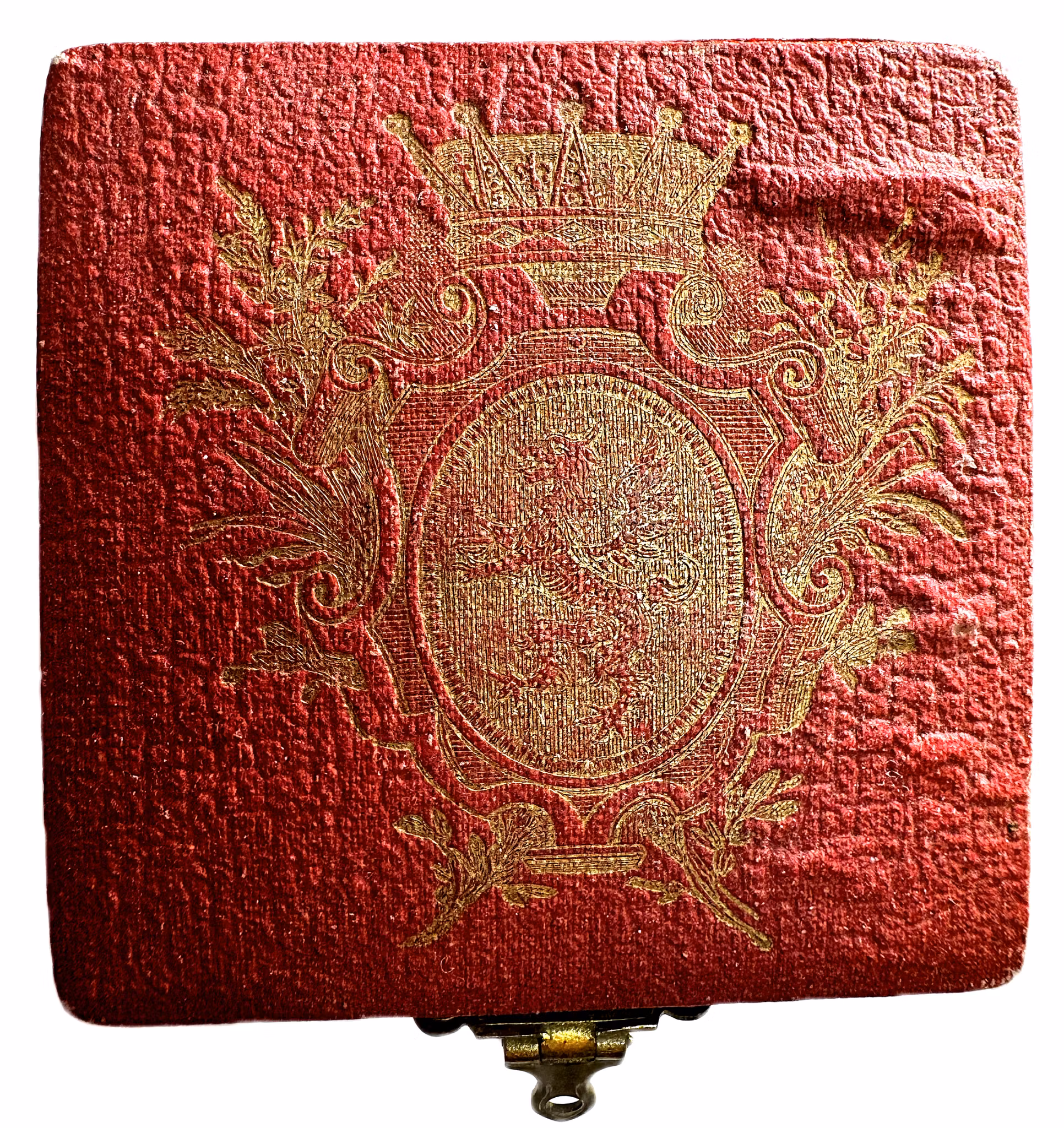 Oskar II - Stockholms kungliga hushållningssällskap av Adolf Lindberg - Utdelad till Aktiebolaget Palmcrantz och Co 1896 - Mycket vackert exemplar i originaletui