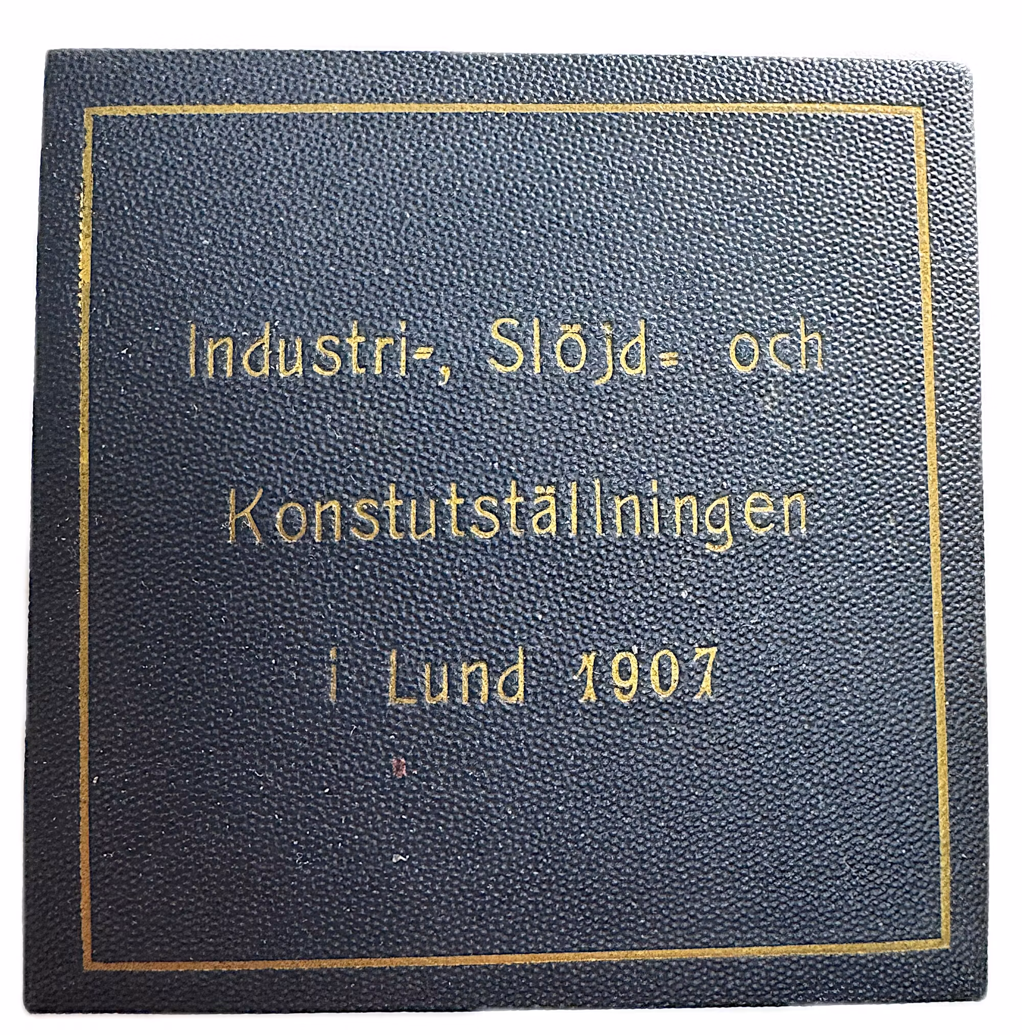 Gustav Adolf som kronprins - Industri-, slöjd- och konstutställningen i Lund 1907 av Sven Kulle i originaletui
