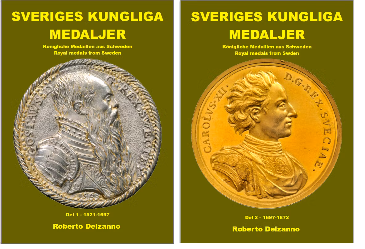 Specialerbjudande - 4 medaljer (3 x Hedlinger, 1 x Ljungberger) & 2 medaljböcker