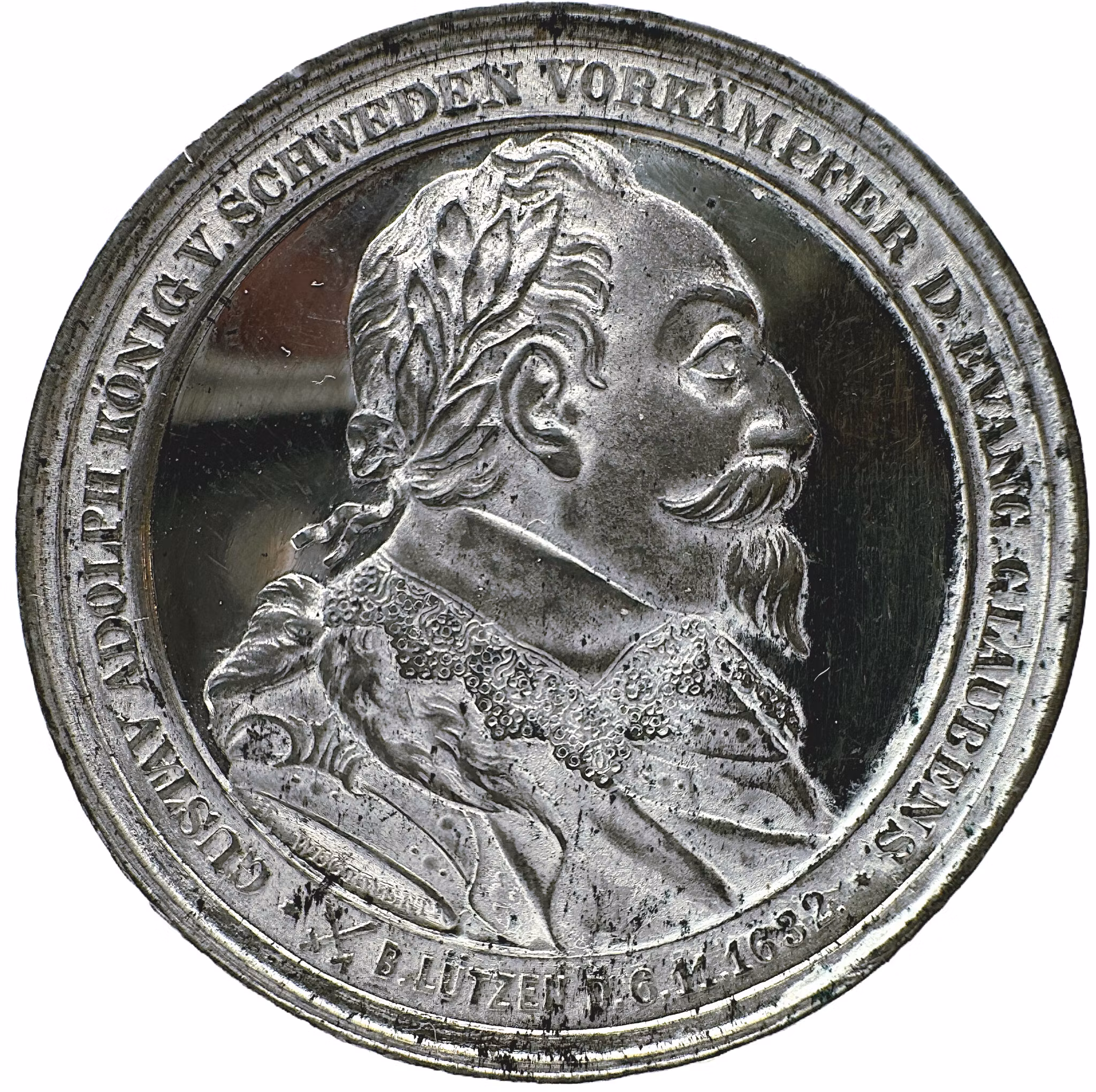 Gustav II Adolf - 50-årsjubileum av Gustav Adolfsstiftelsen 1832-1882 av Hermann Weckwerth (Berlin)