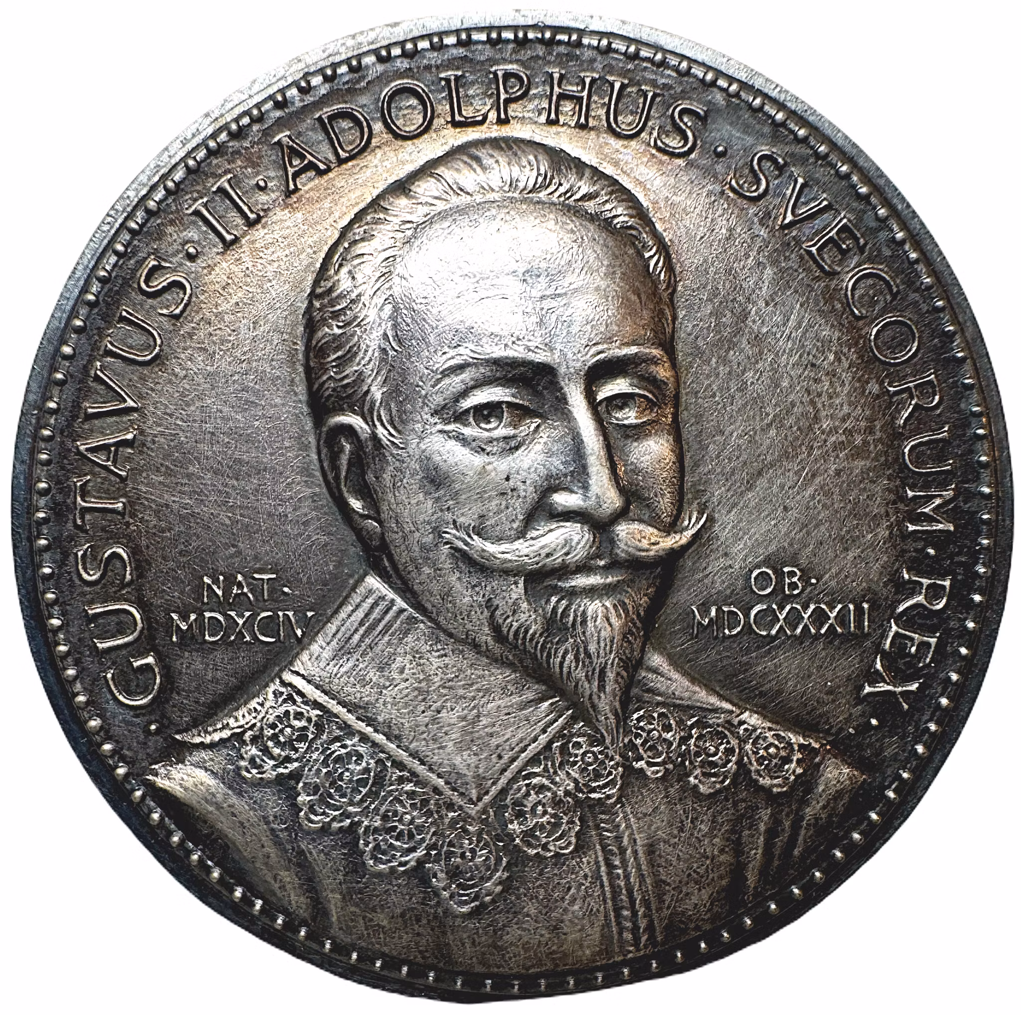 Till minne av 350-årsdagen av Gustav II Adolfs död 1632 av Leo Holmgren (1982)