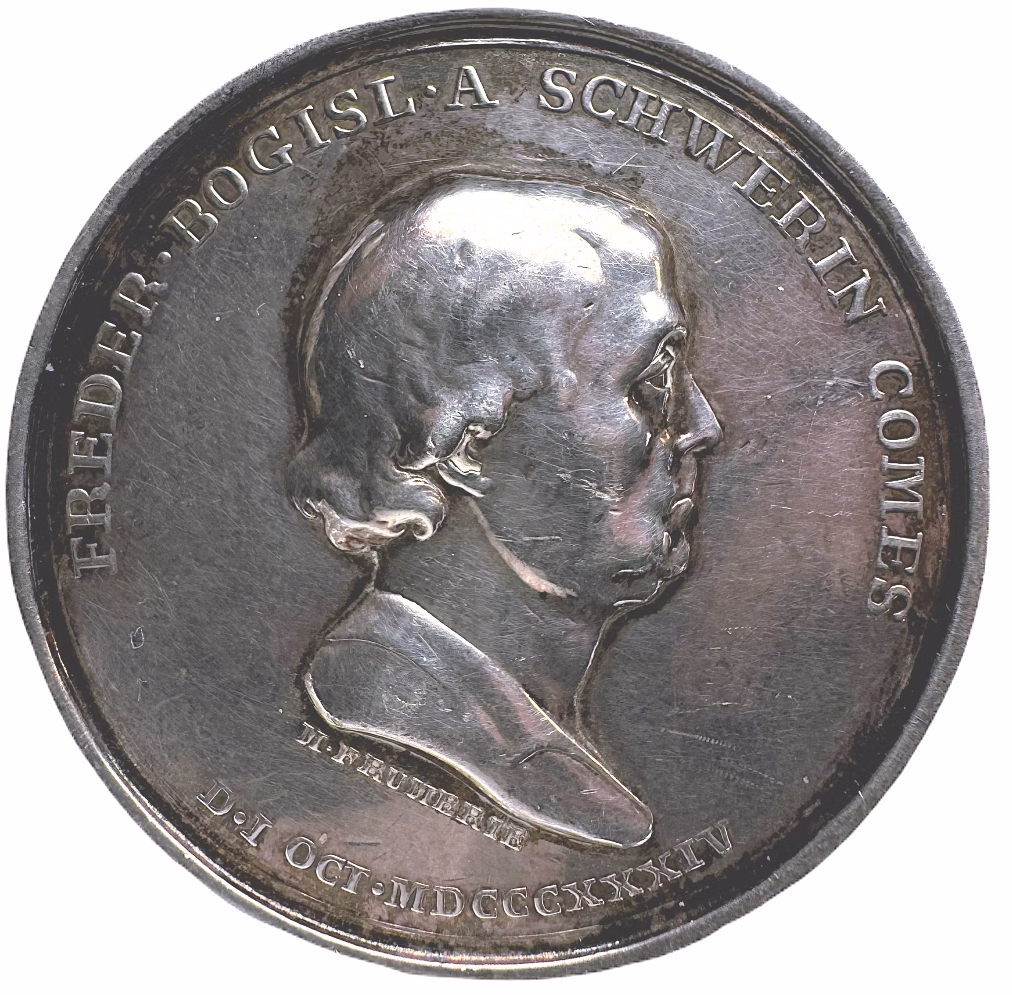 Fredrik Bogislaus von Schwerin (1764-1834) av Mauritz Frumeri