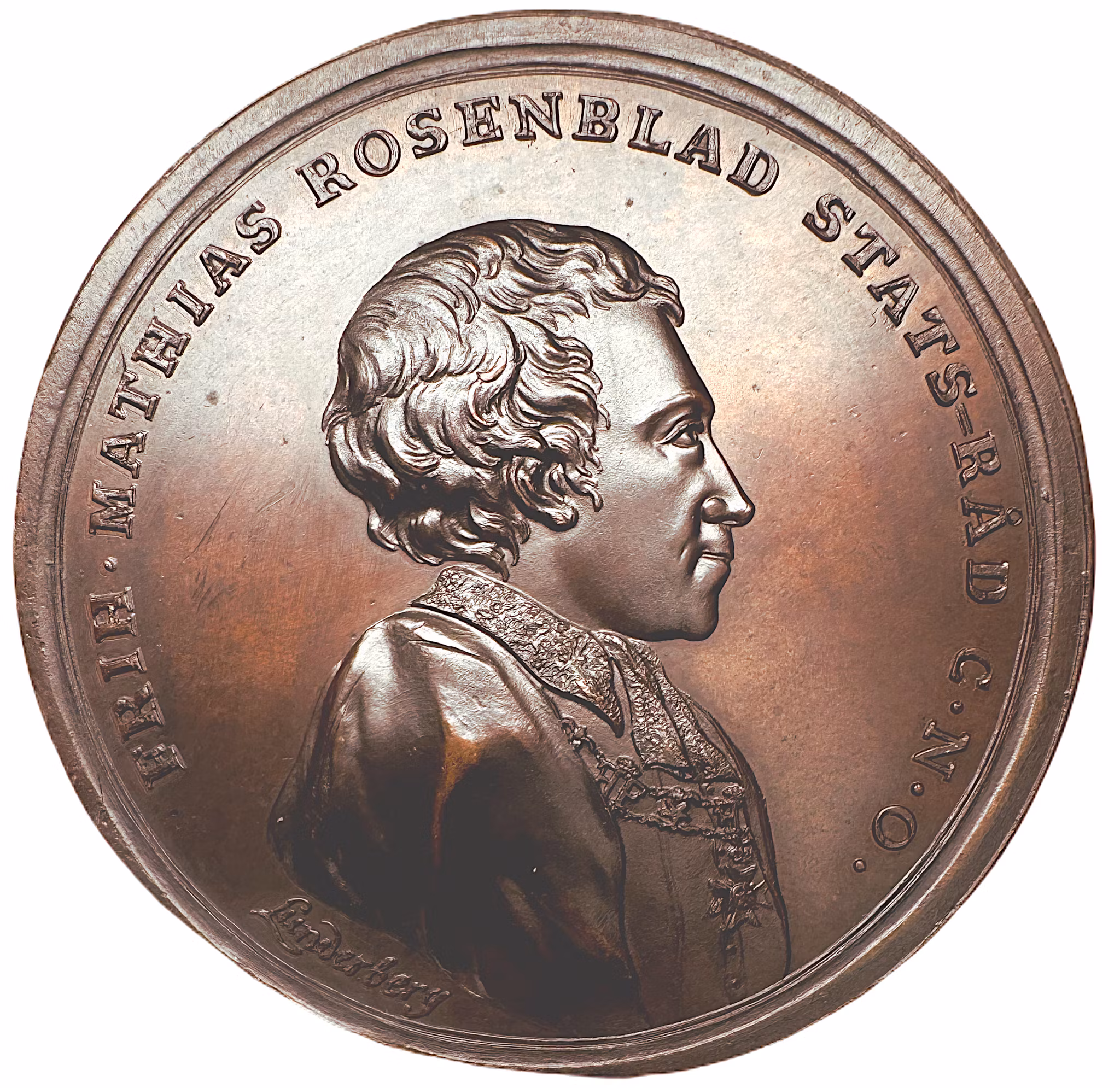 Mattias Rosenblad (1758-1847) av Lundberg 1809 - En framstående svensk statsman och jurist