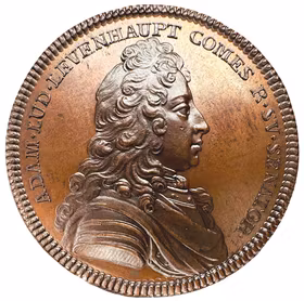 Adam Ludwig Lewenhaupt (1659-1719) av Lars Grandell 1799 - PRAKTEXEMPLAR - En av stormaktstidens mest framstående militärbefälhavare