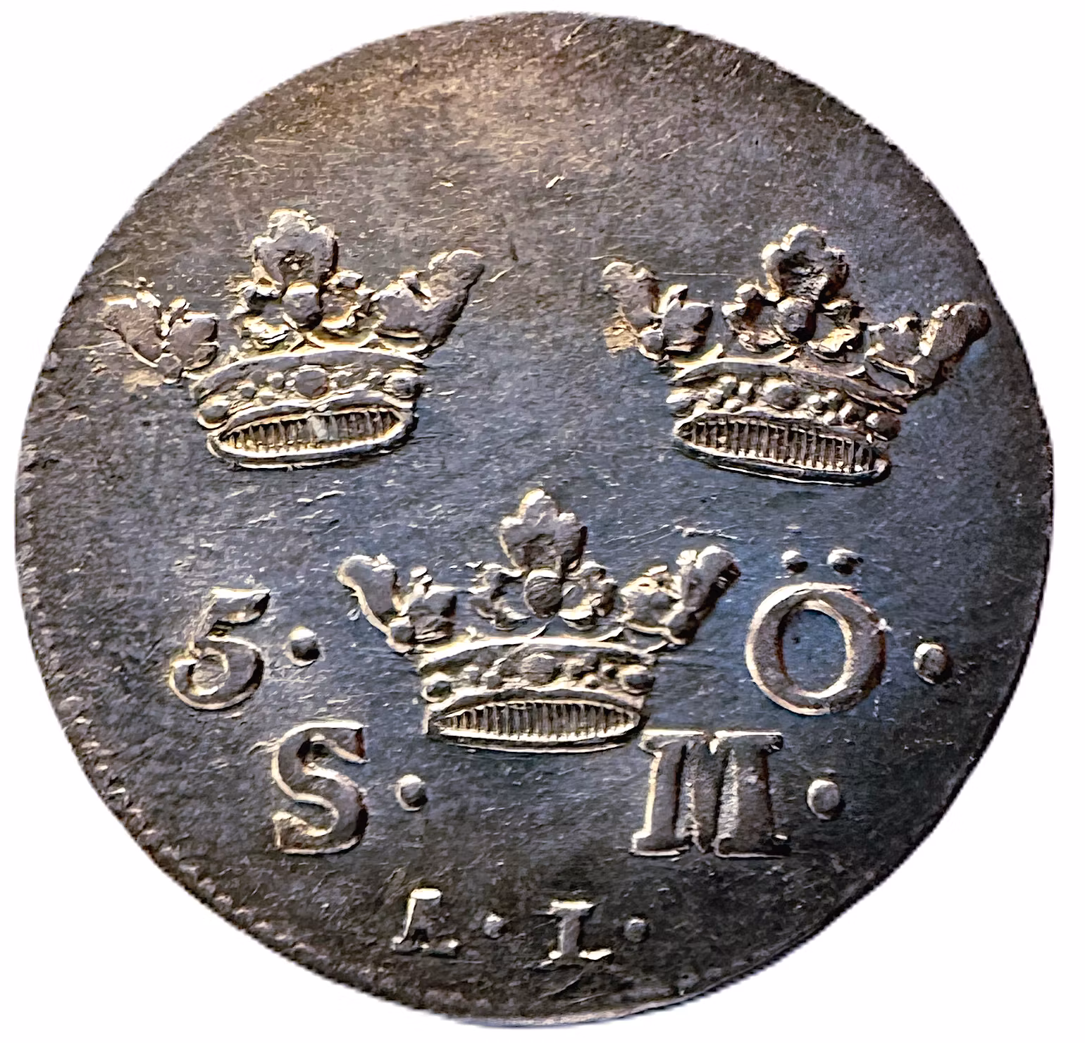 Adolf Fredrik - 5 Öre SM 1766 - Ett underbart brilliant exemplar