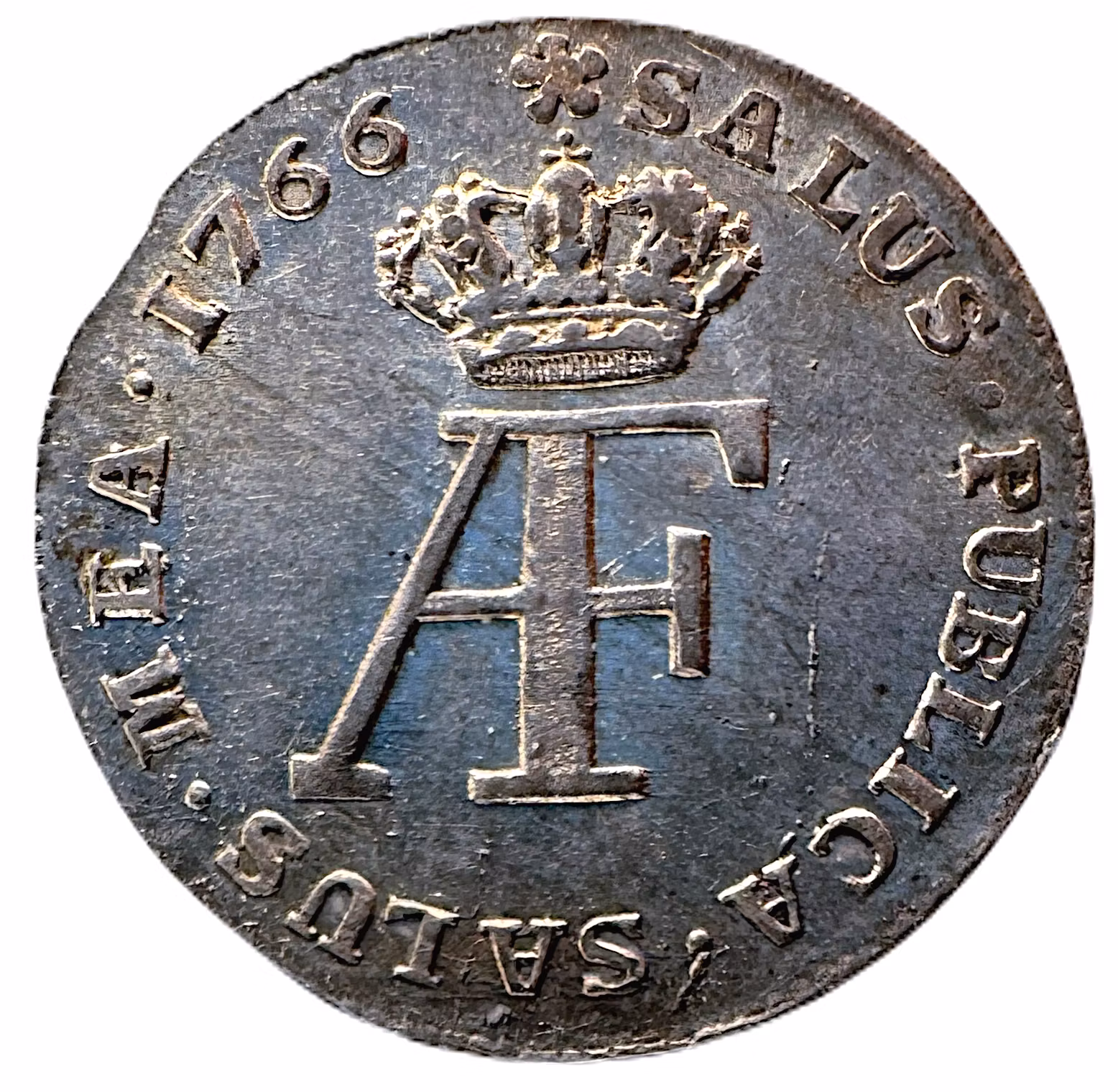 Adolf Fredrik - 5 Öre SM 1766 - Ett underbart brilliant exemplar