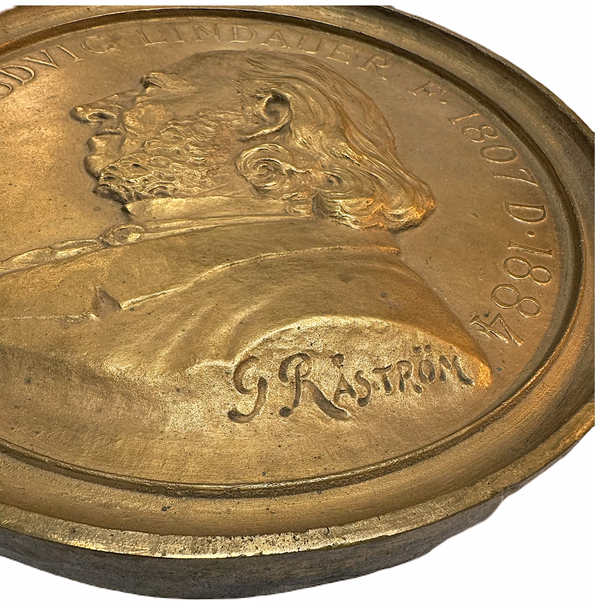 Carl Ludvig Lindauer (1807-1884) av G. Råström - UNIK