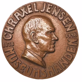 Danmark, Christian Axel Jensen (1878-1948) - Konsthistoriker och chef för Köpenhamns stadsmuseum