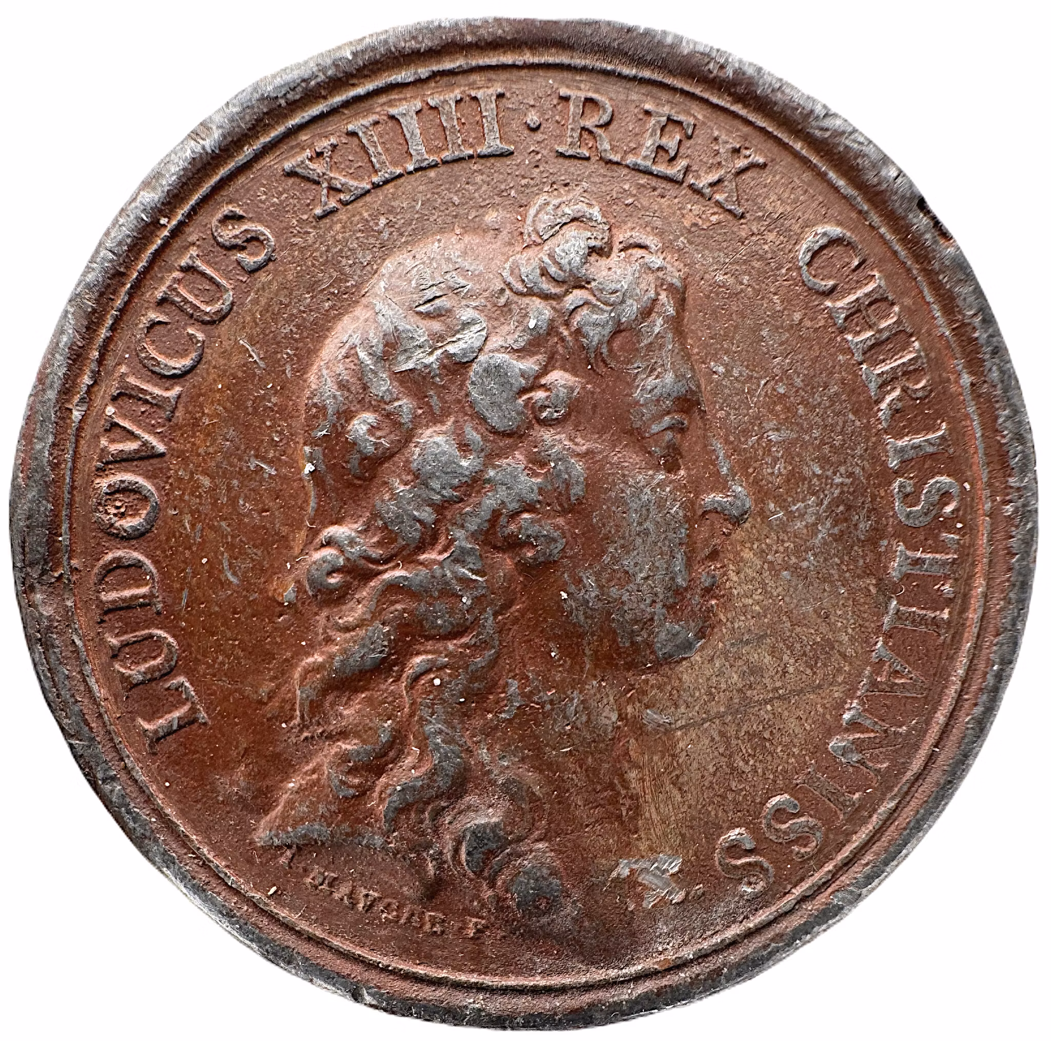 Drottningen Kristinas besök i Frankrike och högtidliga mottagande i Paris den 28 augusti 1656 av Jean Mauger - Ex. Bonde - Mycket sällsynt