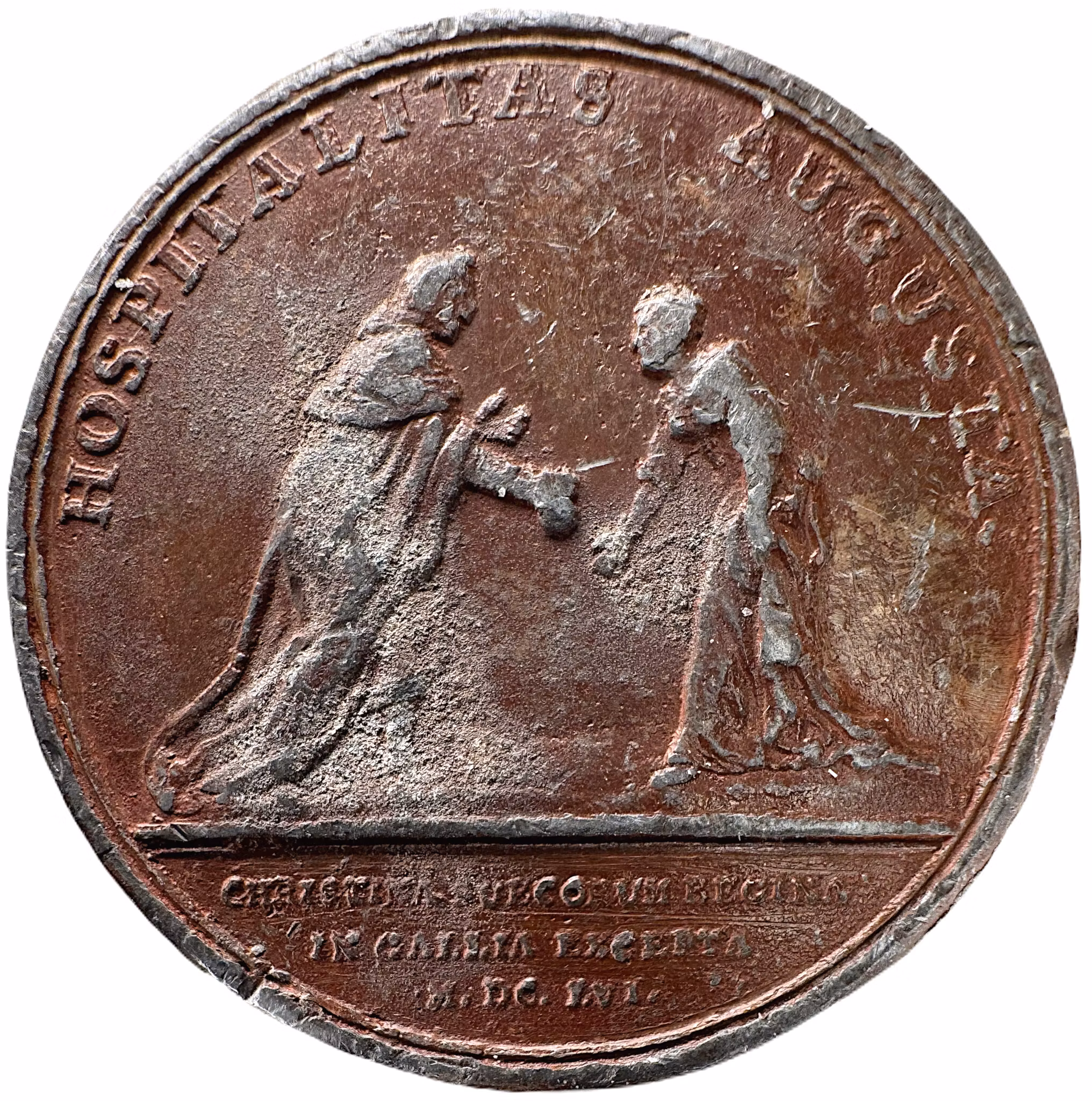 Drottningen Kristinas besök i Frankrike och högtidliga mottagande i Paris den 28 augusti 1656 av Jean Mauger - Ex. Bonde - Mycket sällsynt