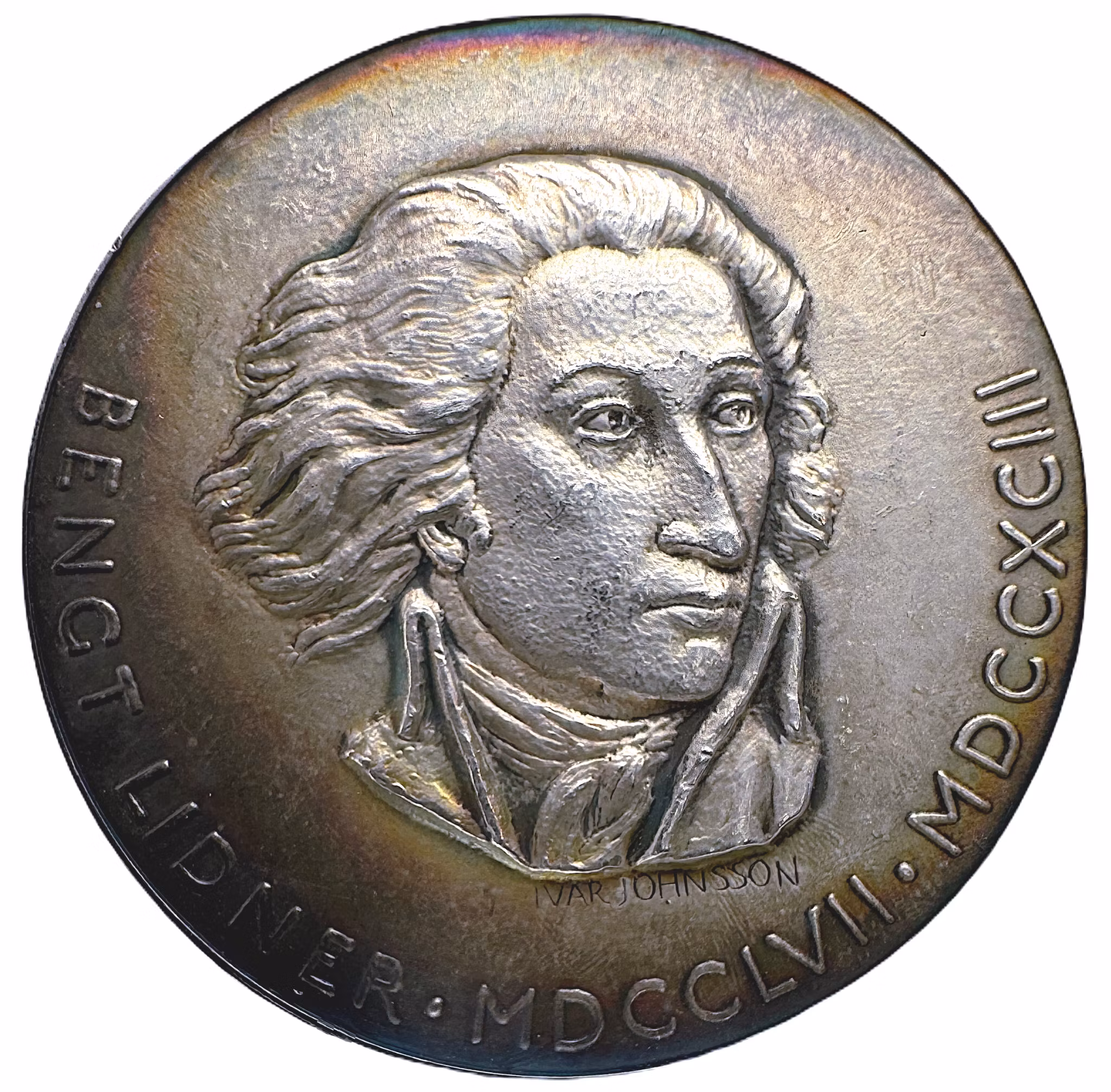 Bengt Lidner (1757-1793) - En känslosam och stormig poet - graverad av Ivar Johansson