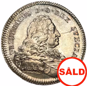 Fredrik I - Konungens instiftar Serafimer-, Nordstjärne- och Svärdsordnarna 1748