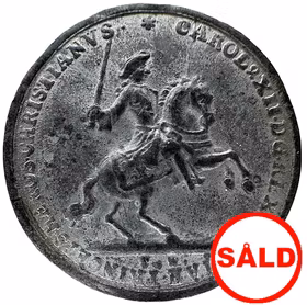 Karl XII utverkar fri religionsutövning för protestanterna i Schlesien av Wermuth - Extremt sällsynt - RRR