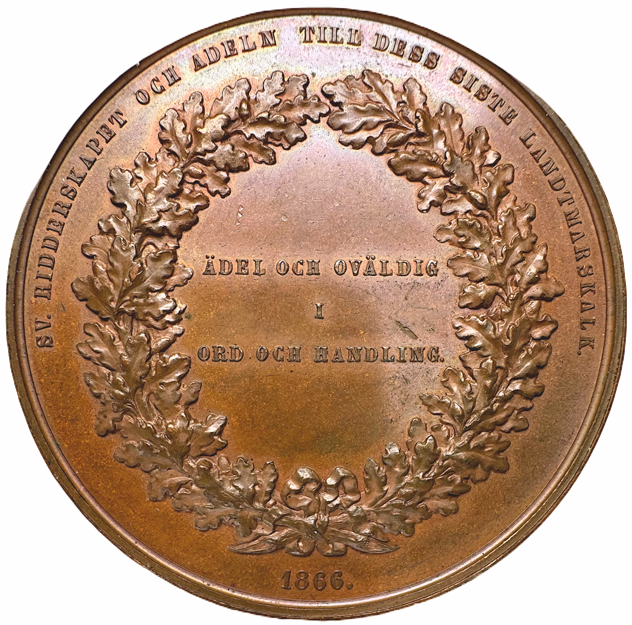 Gustaf Lagerbjelke (1817-1895), Landshövding av Lea Ahlborn 1867