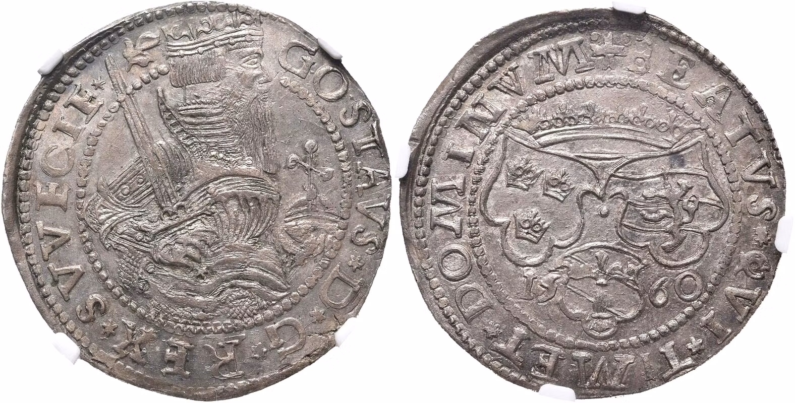 Gustav Vasa, Stockholm Mark 1560 - Praktexemplar - Bättre än så här blir det  inte - Ett tillfälle!