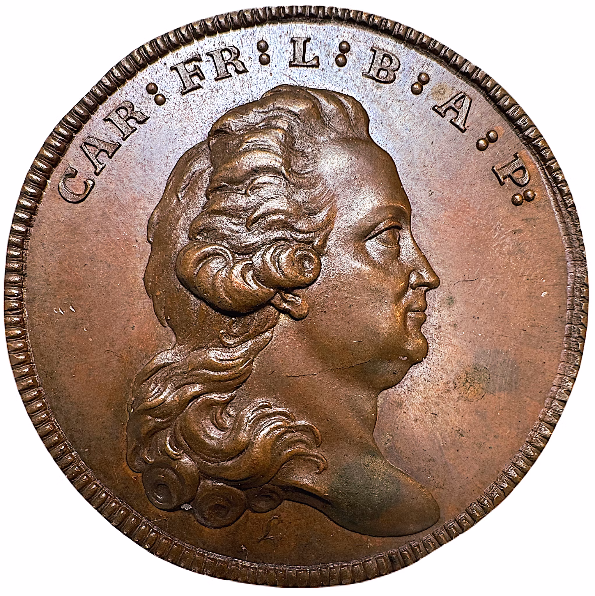 Karl Fredrik Pechlin (1720-1796) av Lars David Lunderberg 1798 - Mycket sällsynt - Intrigernas mästare