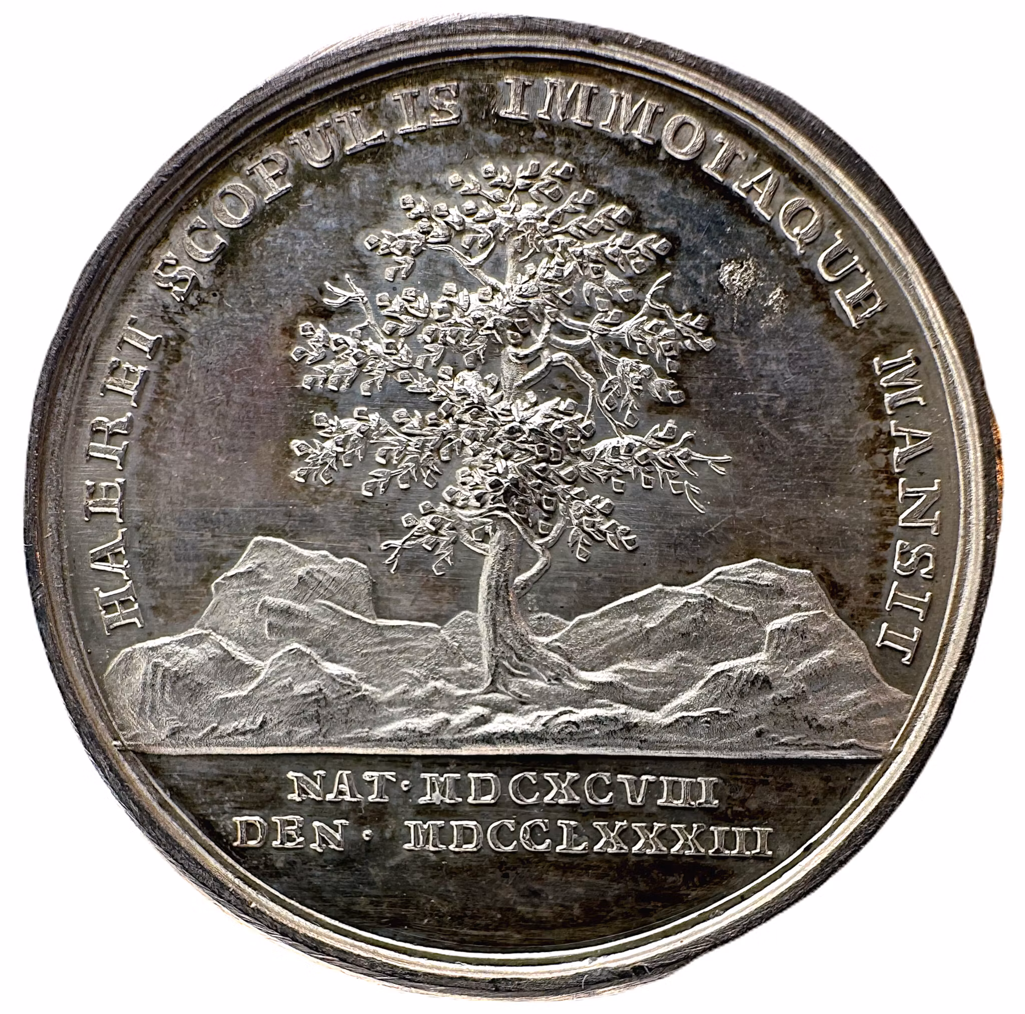 Karl Rudenschöld (1698-1783)  - Praktfullt exemplar - PROOFLIKE av Mauritz Frumerie 1843