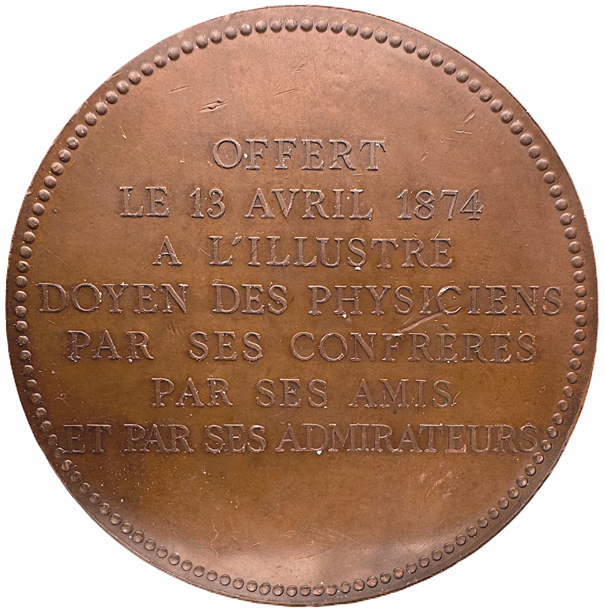 Antoine César Becquerel (1788–1878)  Fransk fysiker, pionjär inom elektrokemi och vetenskaplig hedersman