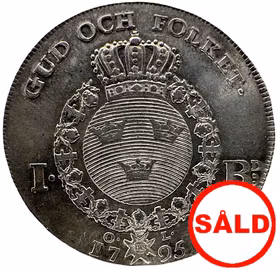 Gustav IV Adolf, Riksdaler 1795 - Tilltalande exemplar