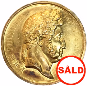 Frankrike, Louis Philippe 1830-1848, Kunglig belöningsmedalj i guld RR