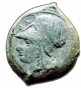 Sicilien, Syrakusa, Brons 21mm, Dionysios I cirka 263-215 f.Kr