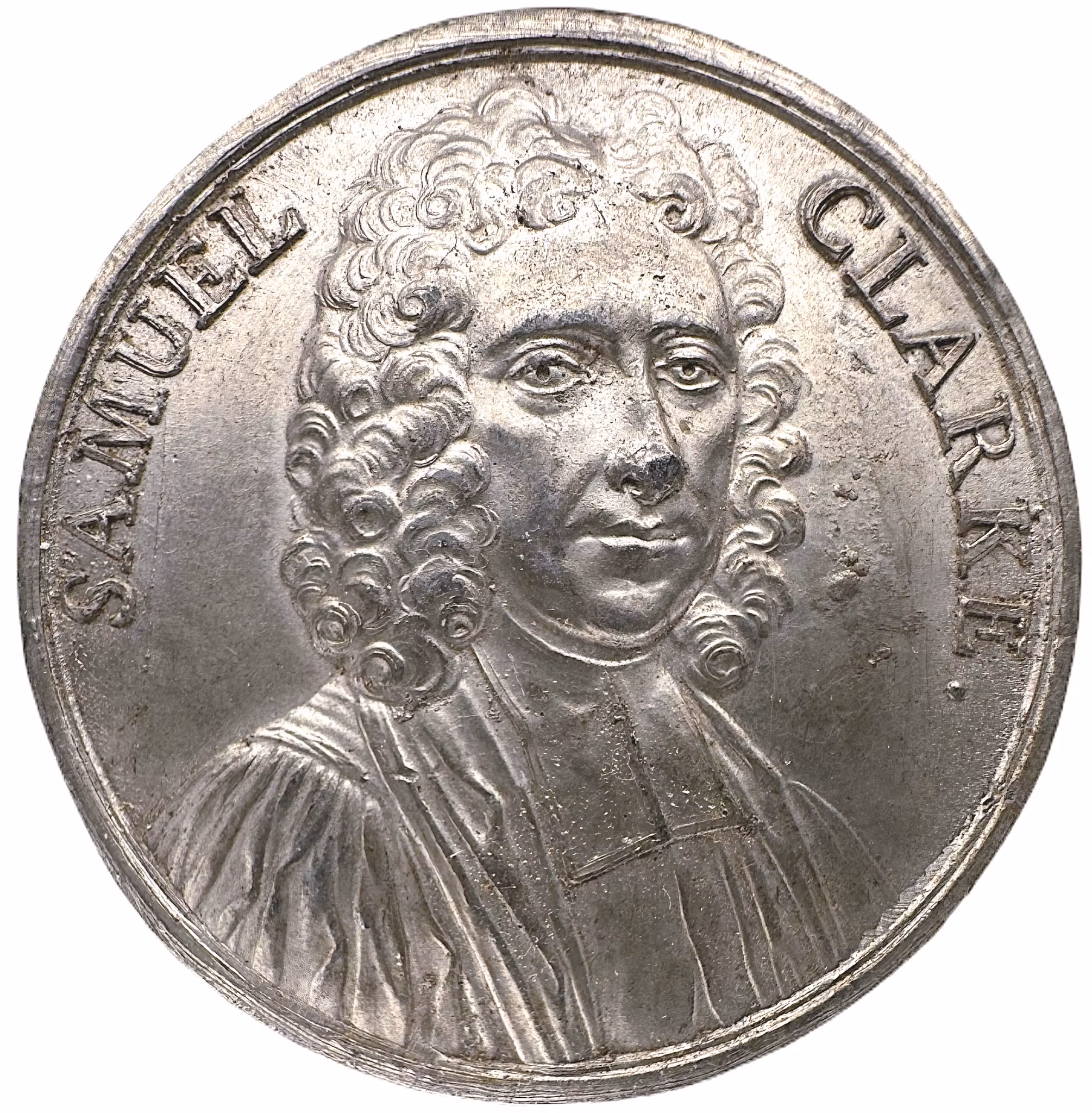 Storbritannien. Samuel Clarke (1675–1729), Engelsk filosof och teolog. Av J. Dassier.