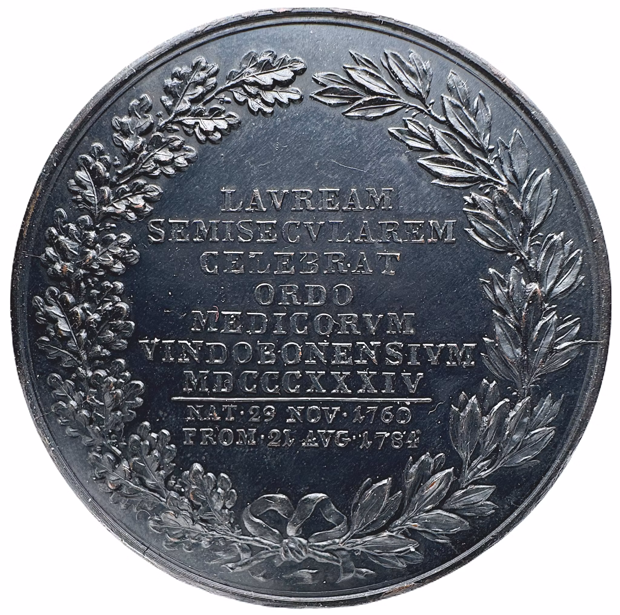 ÖSTERRIKE. Andreas Liber Baron von Stifft, 1760–1836 - Vacker minnesmedalj