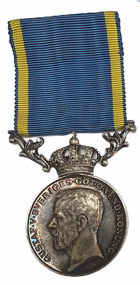 Gustav V - För nit och redlighet i rikets tjänst - Till Viktor Jansson 1946