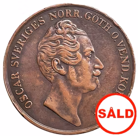 Oskar I - 4 Skilling Banco 1849