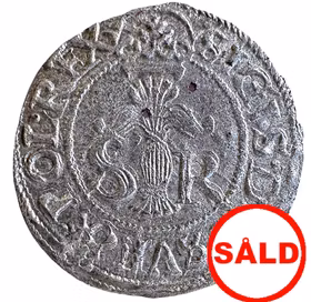 Sigismund 1/2 Öre 1598 - Silvrigt exemplar