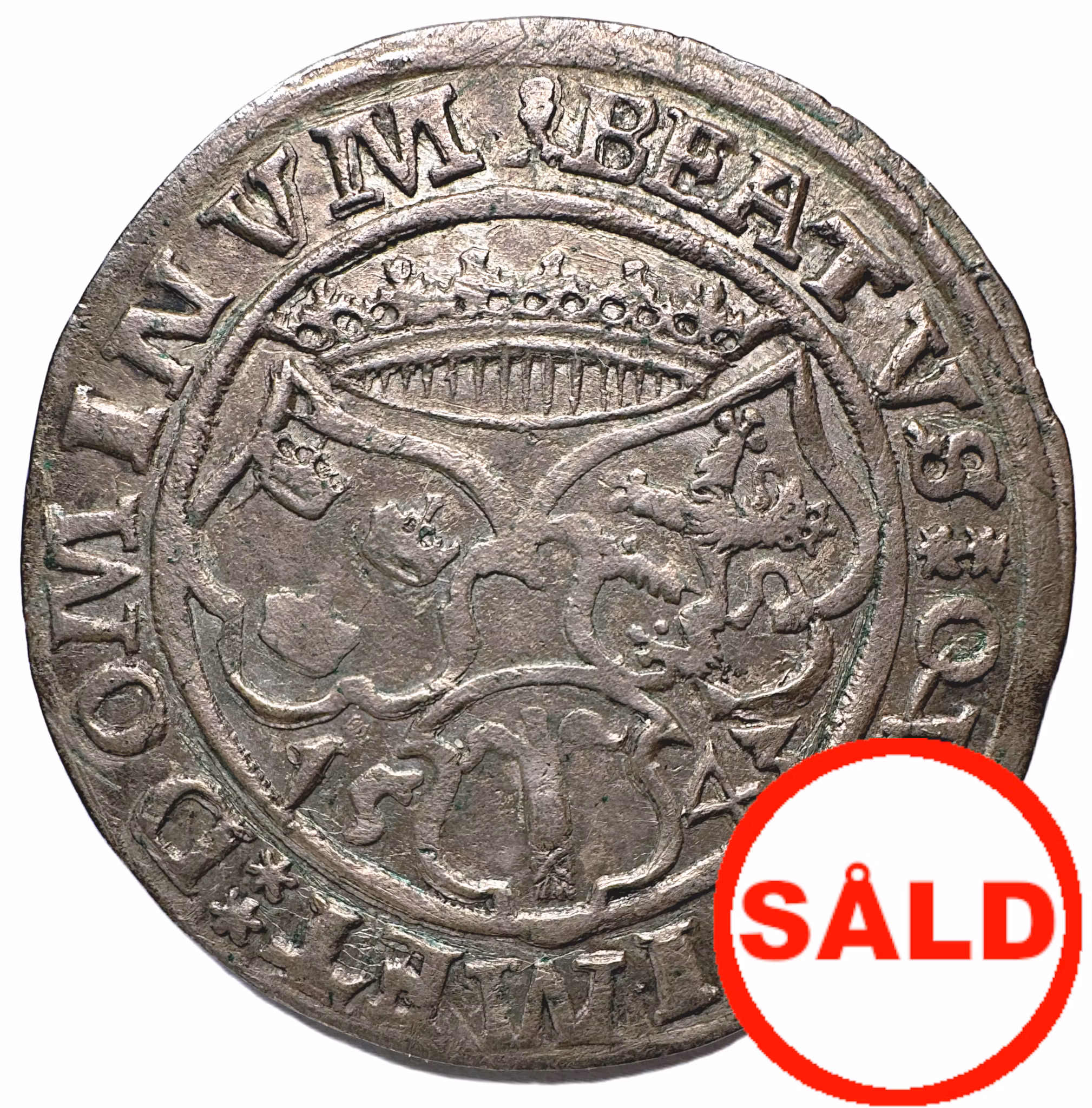 Gustav Vasa - Svartsjö - Mark 1543 - Ett mycket tilltalande exemplar