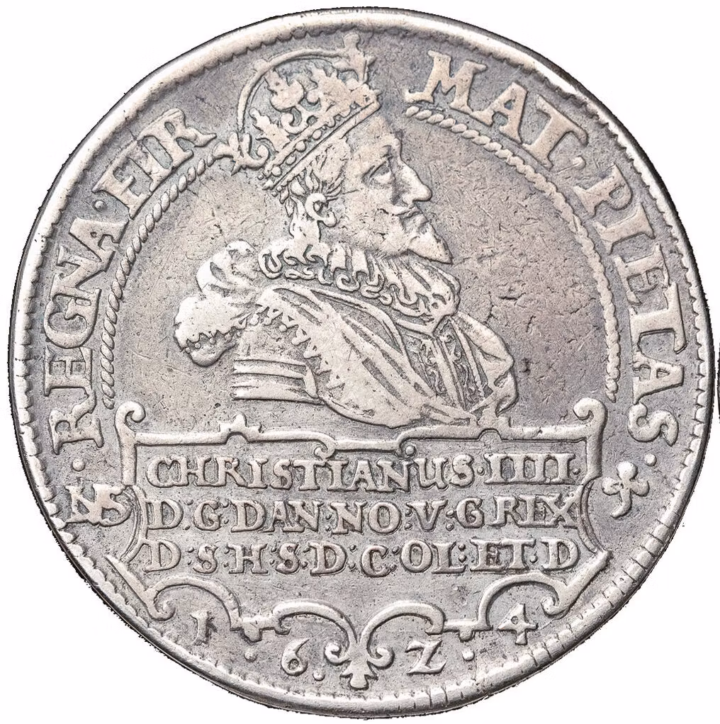 Danmark, Christian IV (1588-1748) - 2 Speciedaler 1624 - Kungen som satsade allt på att krossa Sverige