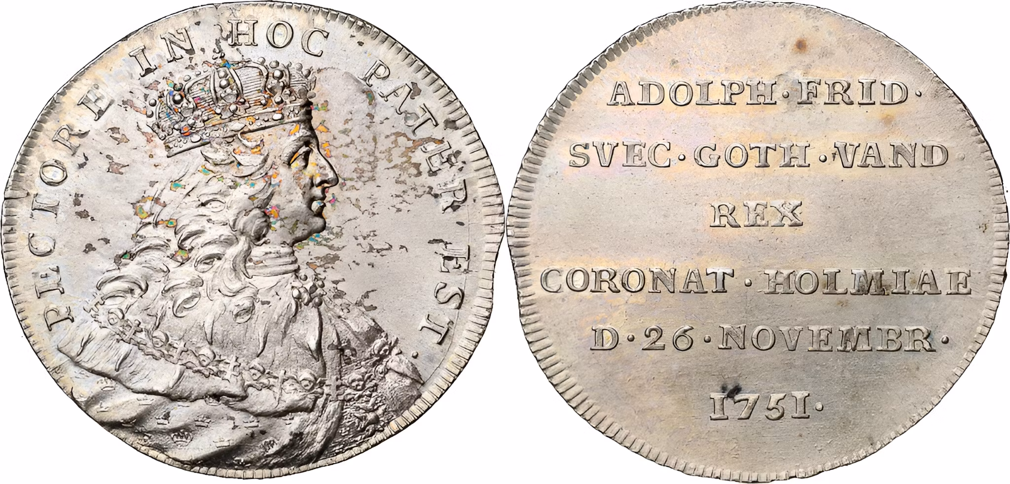 En Kröning i Skuggan av en Stormakt: Adolf Fredriks 2 Mark 1751 - Ett ocirkulerat praktexemplar