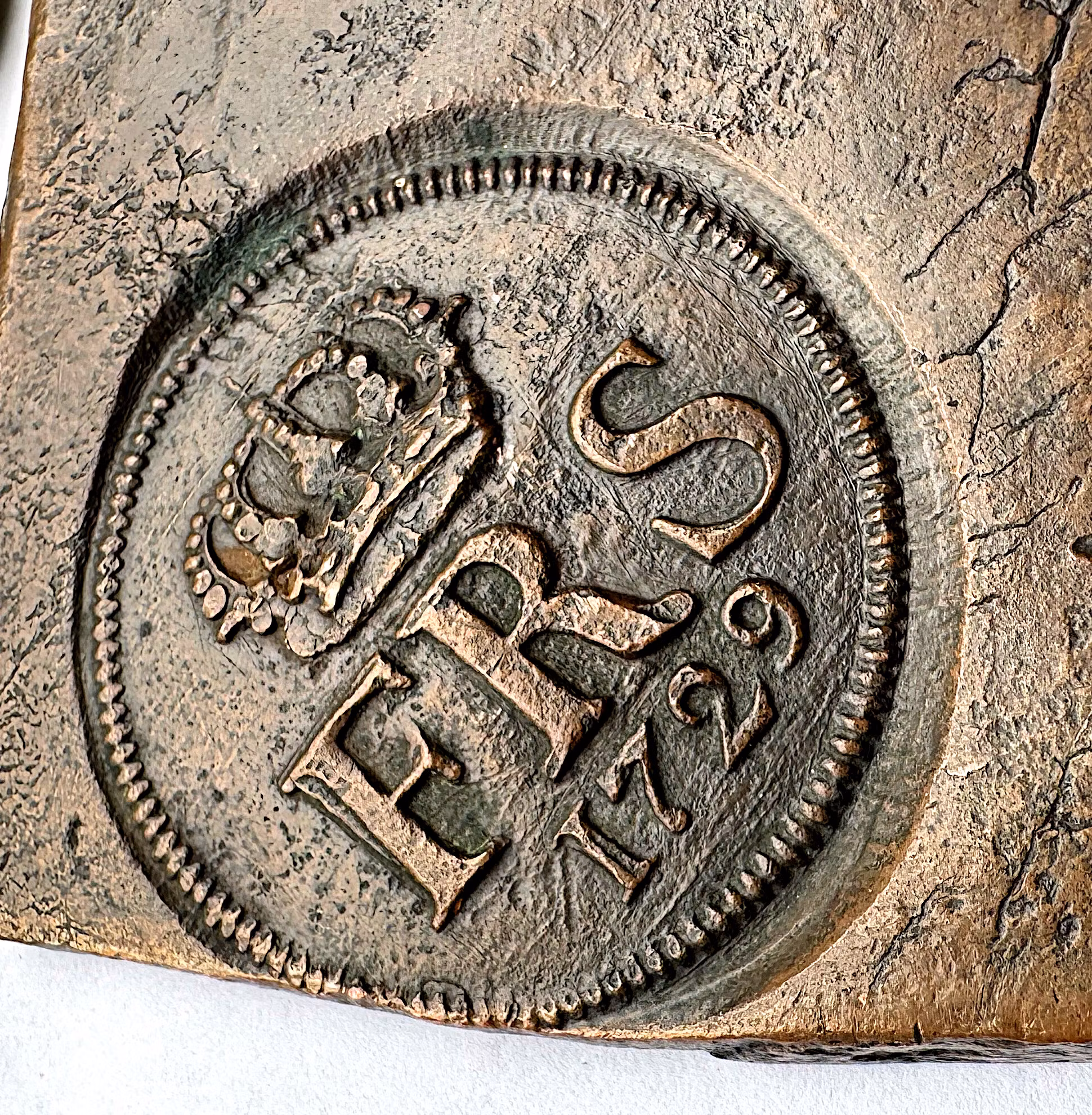 Fredrik I, Avesta, Plåtmynt - 4 Daler SM 1729 - Tilltalande exemplar med fina stämplar