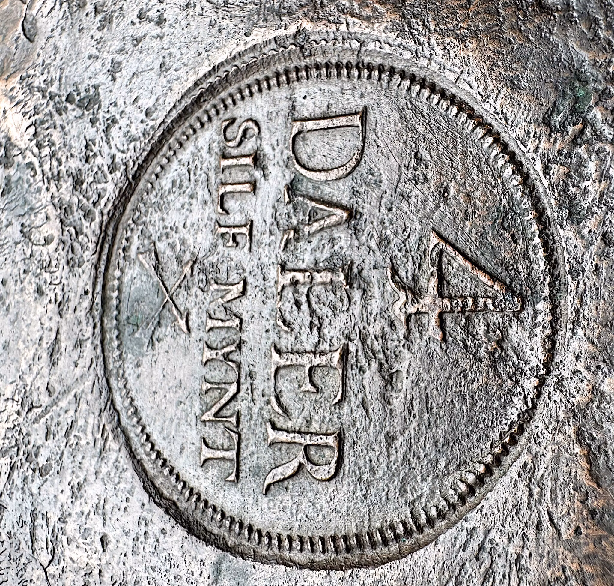 Fredrik I, Avesta, Plåtmynt - 4 Daler SM 1729 - Tilltalande exemplar med fina stämplar