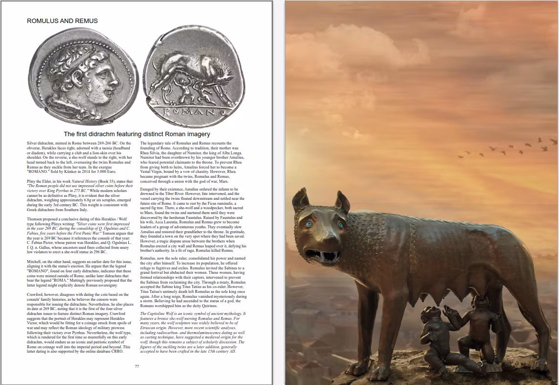 Rome the Legacy - Coins as storytellers - An epic story