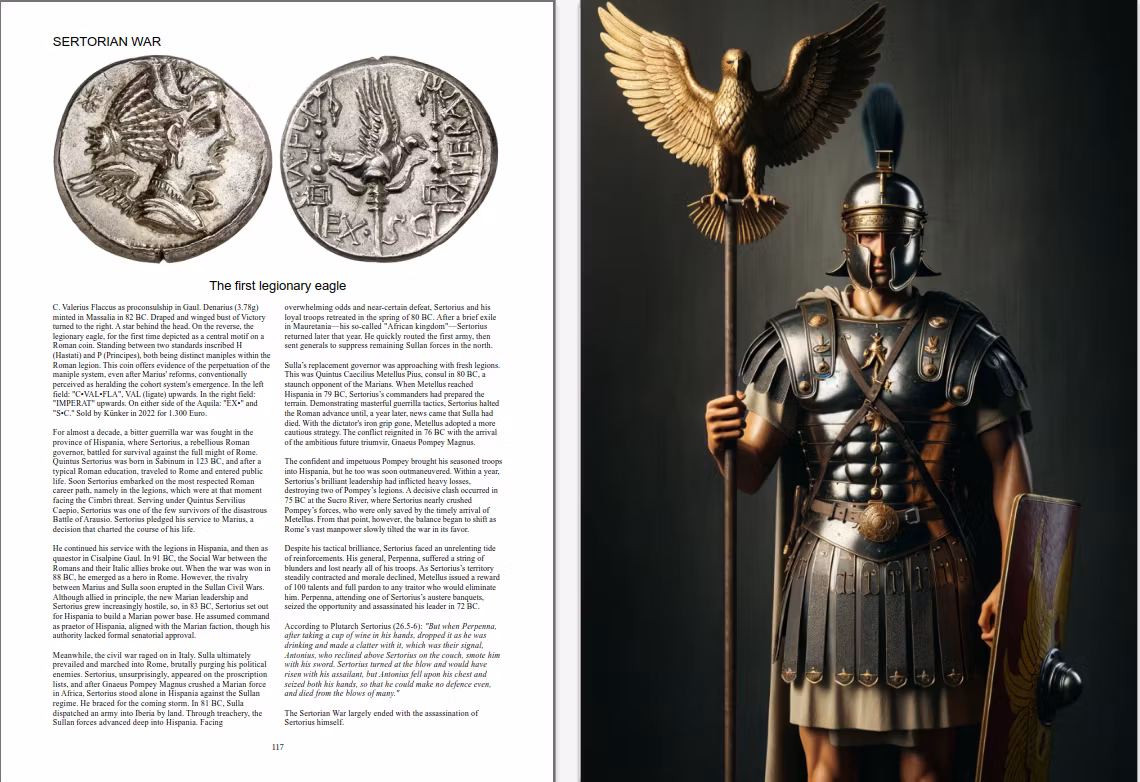 Rome the Legacy - Coins as storytellers - An epic story
