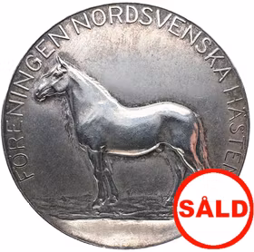 Föreningen Nordsvenska hästen - Prismedalj 1954 - Sällsynt