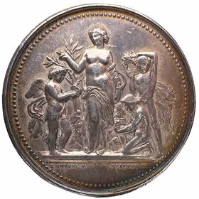 Frankrike, belöningsmedalj i silver cirka 1852-1870 - Jordbrukssällskapet i Chalon-sur-Saône