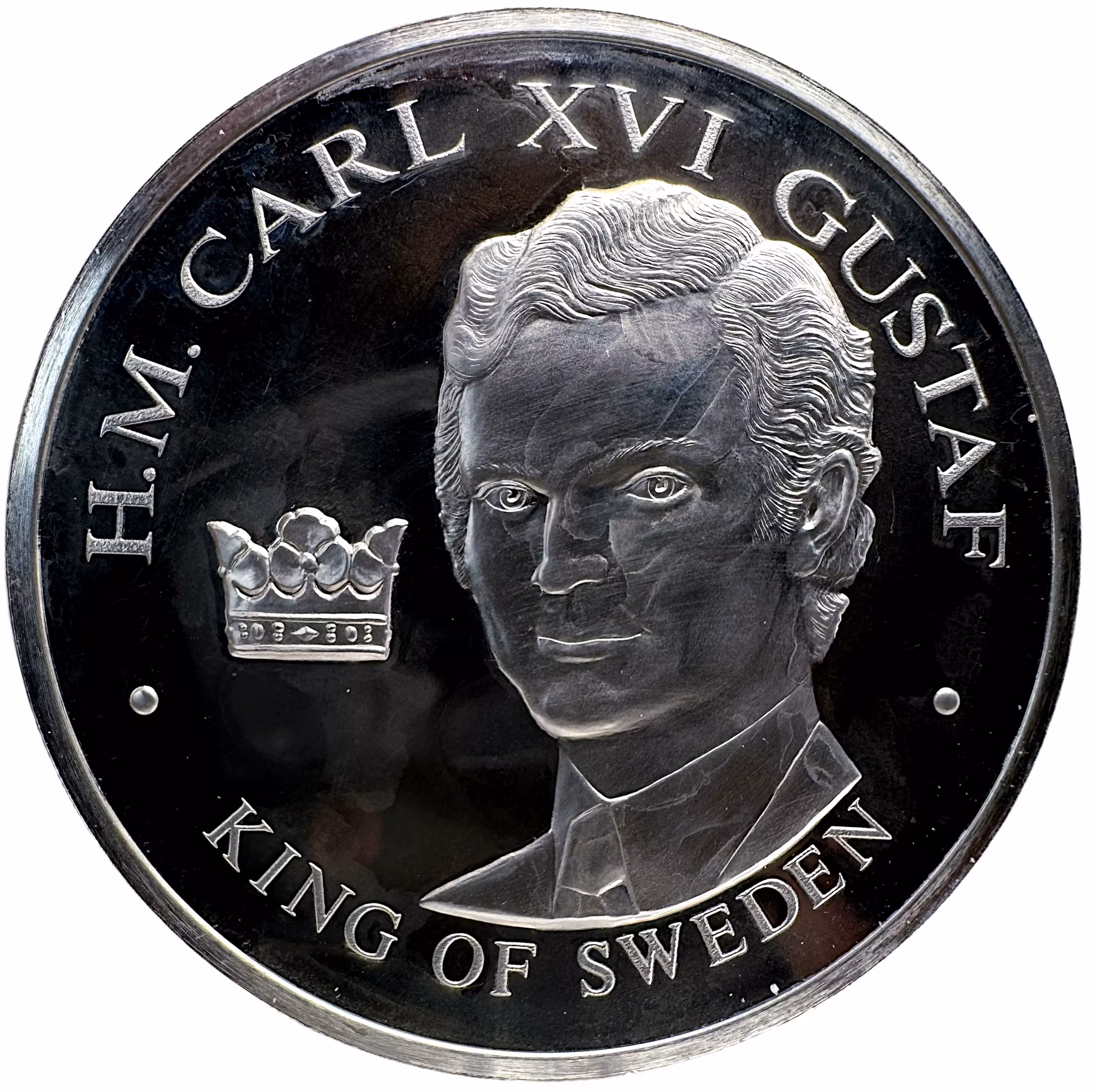 Carl XVI Gustaf - Bicentennial visit USA 1976 - PROOF