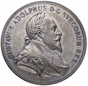 dsfGustav II Adolfs hjältemedalj – Götiska förbundets silverhyllning 1932 av Adolf Lindberg